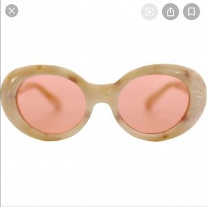 ACNE STUDIOS OVAL SUNGLASSES